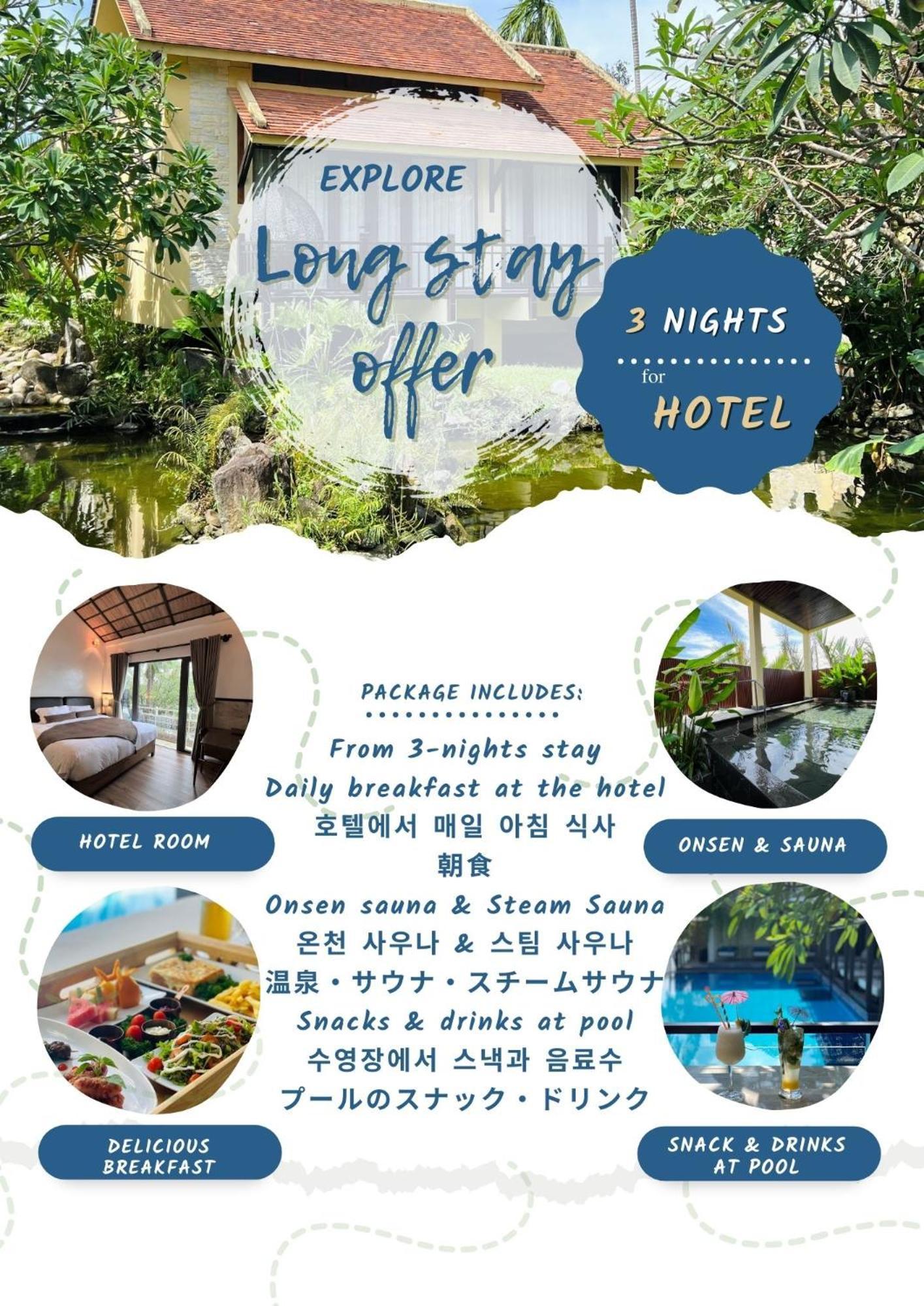 The Blossom Resort Island Da Nang - Onsen Included Exteriör bild